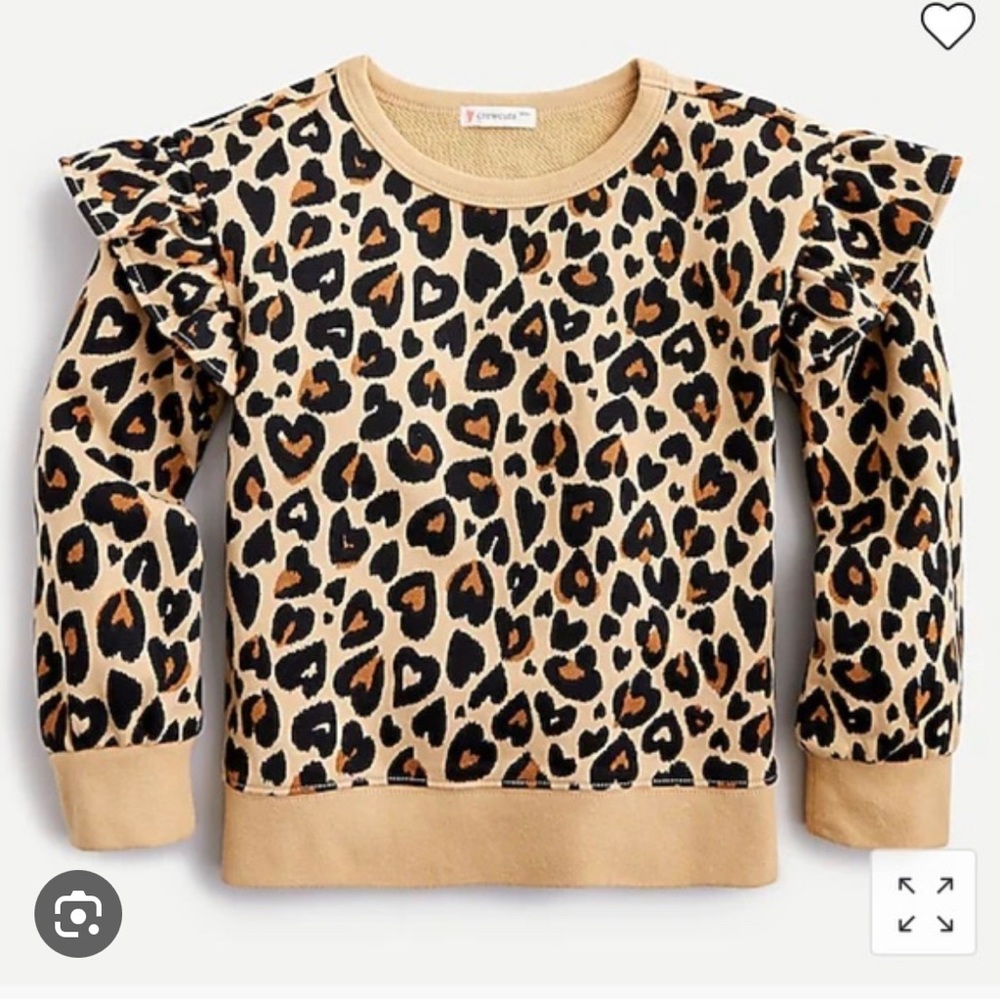 Girls crew cuts sweatshirt.